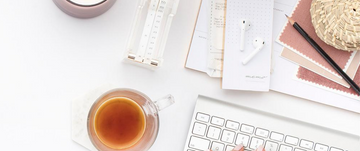 Clean Space, Clean Mind {How to Organize Your Workspace)