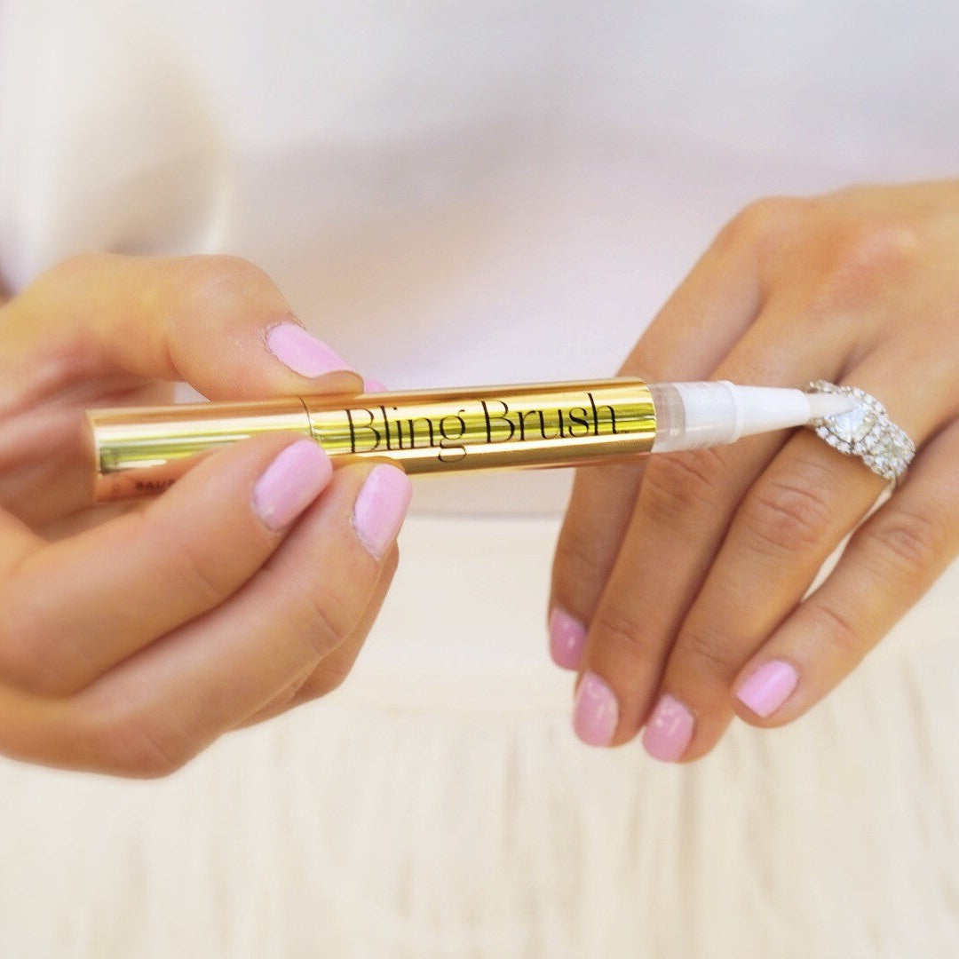 Bling Brush® — Non-Toxic On-the-Go Diamond Ring &amp; Jewelry Cleaner